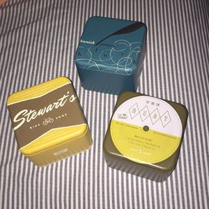 Set of 3 30th Anniversary Fossil Watch Boxes